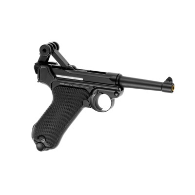 Pistola Airsoft GBB CO₂ KWC P08 Full Metal - fotografia 3
