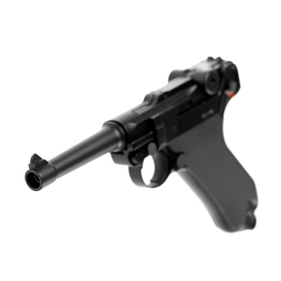 Pistola Airsoft GBB CO₂ KWC P08 Full Metal - fotografia 4