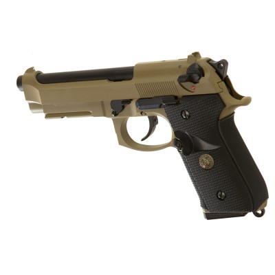 WE M9 A1 Full Metal GBB Desert Airsoft Pistol - photo 2