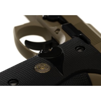 Pistola Airsoft GBB WE M9 A1 Full Metal Desert - fotografia 4
