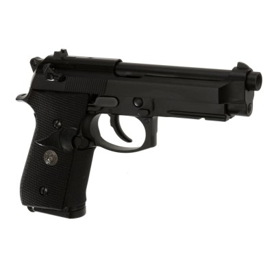 Pistola Airsoft GBB WE M9 A1 Full Metal Preta - vista do produto