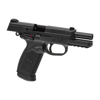 Pistola Airsoft GBB FN FNX-45 CV Preta - fotografia 3