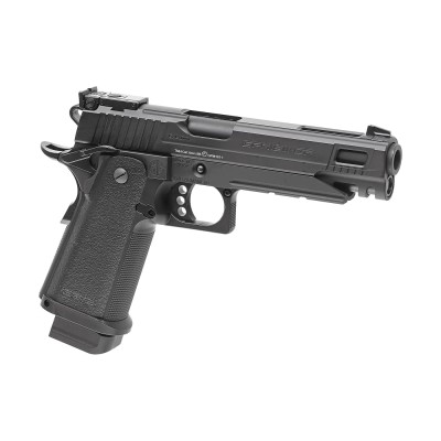 Pistola Airsoft GBB G&G GPM1911 CP MS Metal Version Preta - vista do produto