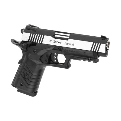 Pistola Airsoft GBB HFC HG-171 Metal Version Bicolor - fotografia 7