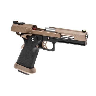 Pistola Airsoft GBB AW Custom HX1003 Full Metal FDE - fotografia 3
