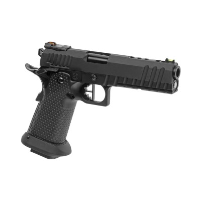 Pistola Airsoft GBB AW Custom HX2003 Black Ace Full Metal - vista do produto
