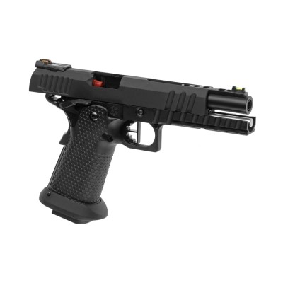 Pistola Airsoft GBB AW Custom HX2003 Black Ace Full Metal - fotografia 3