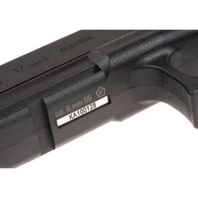 Pistola Airsoft GBB Glock G17 Gen 5 Metal Version Preta - fotografia 6