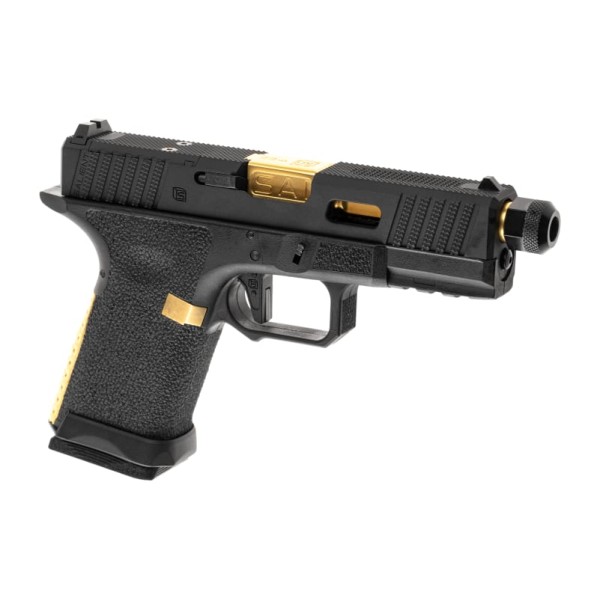 GBB Airsoft Pistol TO2000 Tier One 2.0 Gold [Salient Arms]
