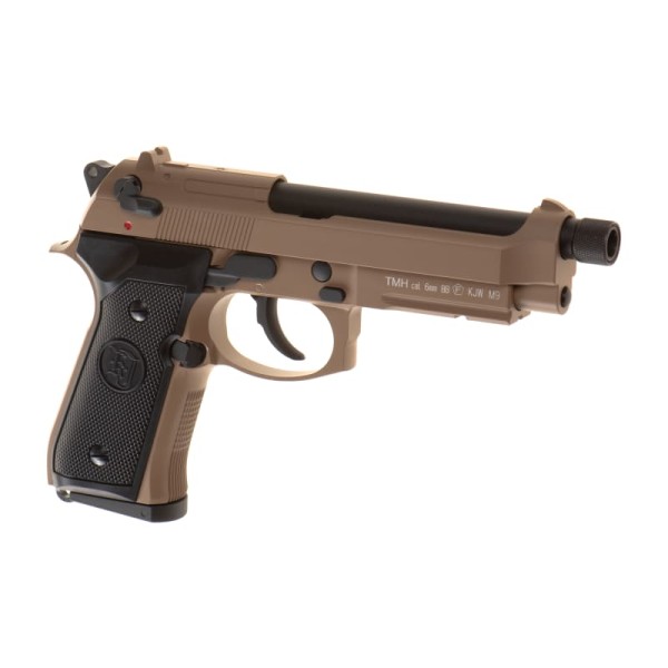 GBB Airsoft Pistol M9 A1 TBC Full Metal Tan [KJ Works]