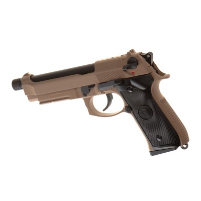 KJ Works M9 A1 TBC Full Metal GBB Tan Airsoft Pistol - photo 2