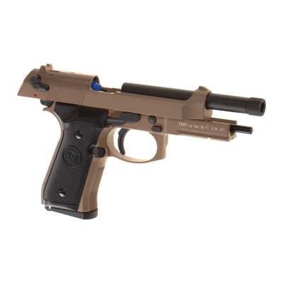 Pistola Airsoft GBB KJ Works M9 A1 TBC Full Metal Coyote - fotografia 3