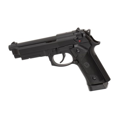 Pistola Airsoft GBB CO₂ KJ Works M9 Vertec Full Metal Preta - fotografia 2
