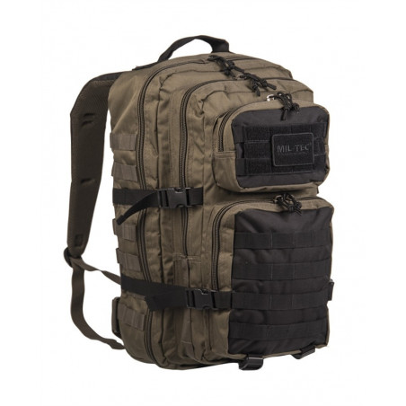 Backpack US Assault 36L Ranger Green/Black [Miltec]