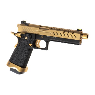 Vorsk Hi-Capa 5.1 GBB Gold Airsoft Pistol - product view