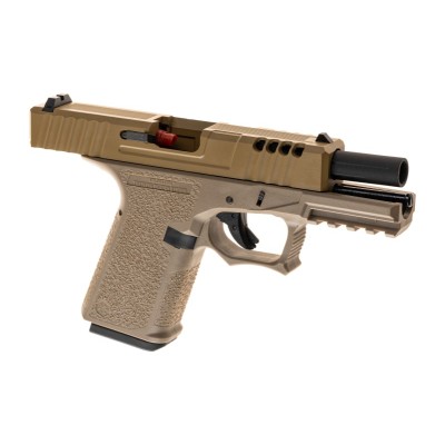Pistola Airsoft GBB AW Custom VX9101 Full Metal FDE - fotografia 3