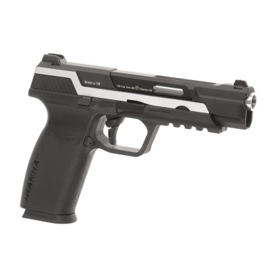 Pistola Airsoft GBB G&G Piranha Mk I Bicolor - vista do produto