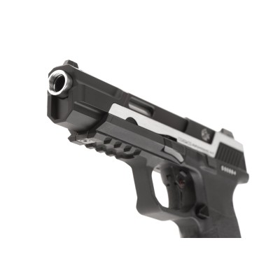 Pistola Airsoft GBB G&G Piranha Mk I Bicolor - fotografia 4
