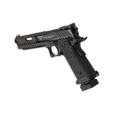 Pistola Airsoft GBB Taran Tactical CM0101 2011 Combat Master Full Metal Preta - fotografia 2