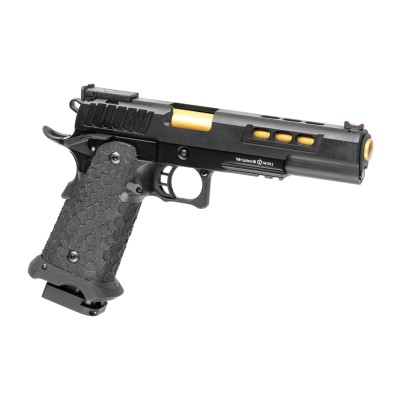 Army Armament R608 Full Metal GBB Black Airsoft Pistol - product view