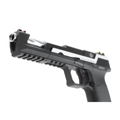 Pistola Airsoft GBB G&G Piranha SL Bicolor - fotografia 5