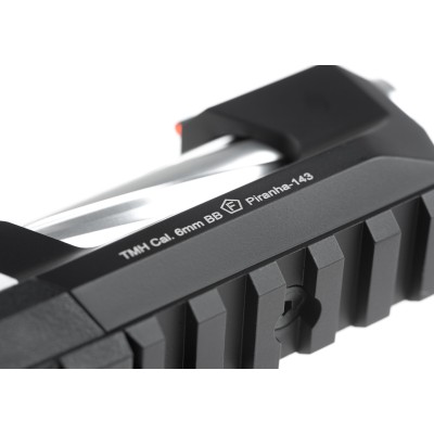 Pistola Airsoft GBB G&G Piranha SL Bicolor - fotografia 6