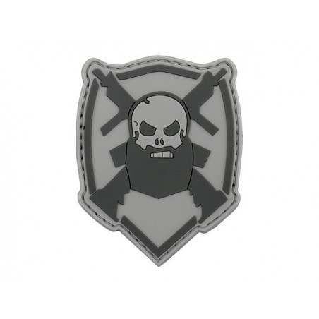 Patch PVC Beared Skull