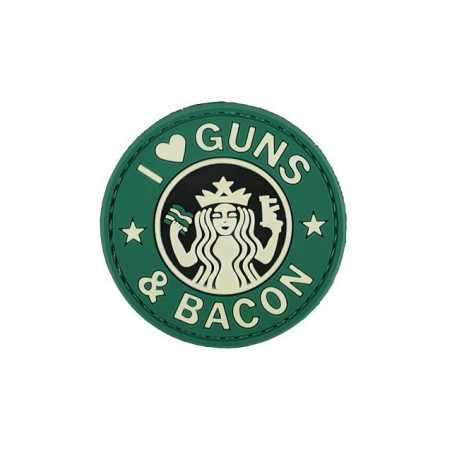 Patch PVC Love Guns & Bacon