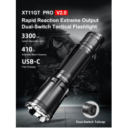 Lanterna XT11GT PRO V2.0 LED 3300lm [Klarus]