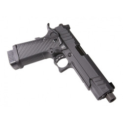 Pistola GBB Ludus VI Black CO2 Preta [Secutor]