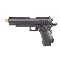 Pistola GBB Ludus III Gold CO2 Black [Secutor]