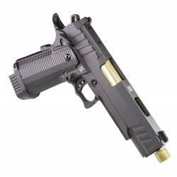 Pistola GBB Ludus III Gold CO2 Preta [Secutor]