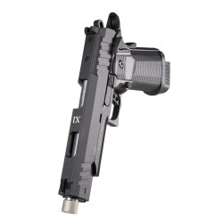Pistola GBB Ludus XI Silver CO2 Black [Secutor]