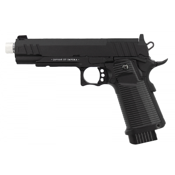 Pistola GBB Ludus VI Black CO2 Preta [Secutor]