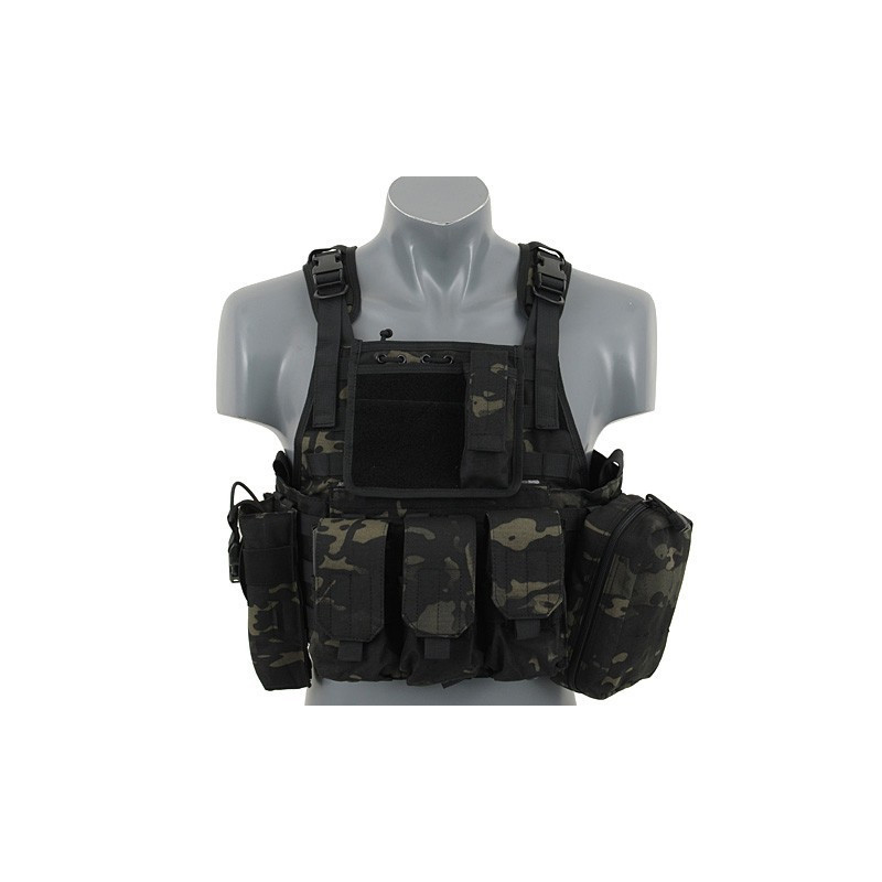 multicam black vest