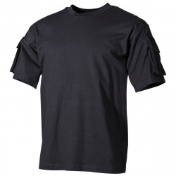 T-Shirt US Tactical Black [MFH]