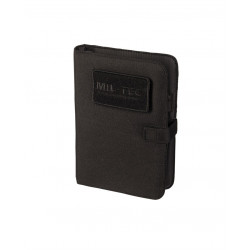 Black Tactical Notebook Small Miltec]